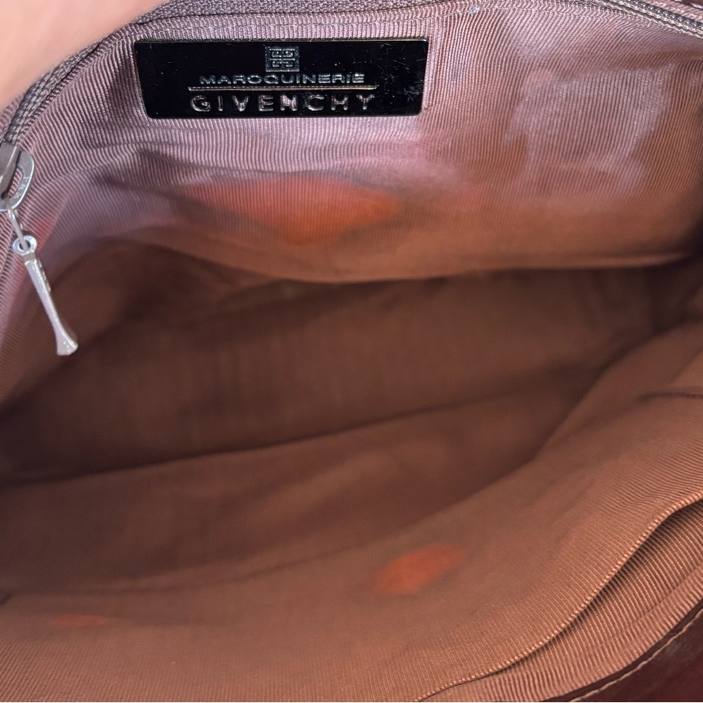 GIVENCHY Whip Rich Brown Leather Shoulder Bag - Picture 12 of 17